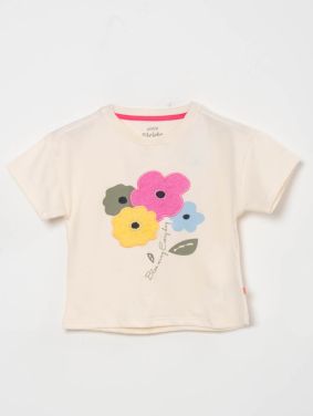 Camiseta Boxy Color Flower Kids
