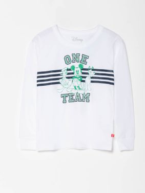 Camiseta Manga Larga Estampada disney Kids