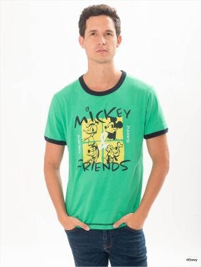 Camiseta Mangas Cortas Vivos Disney