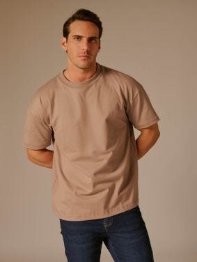 Camiseta Manga Corta Oversized