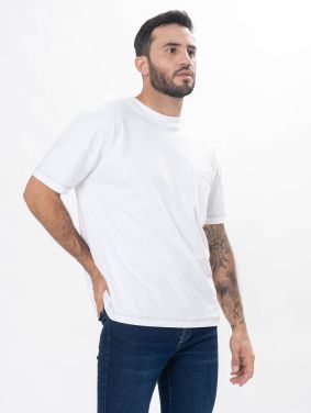 Manga Corta Oversized Contraste
