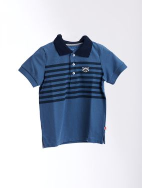 Polo Líneas Bordada Kids