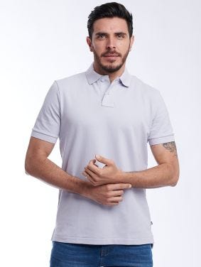 Polo Classic Fit Lila