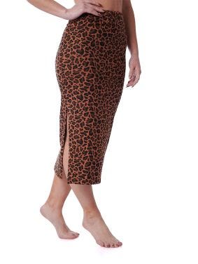 Falda Tubo Lycra Estampada