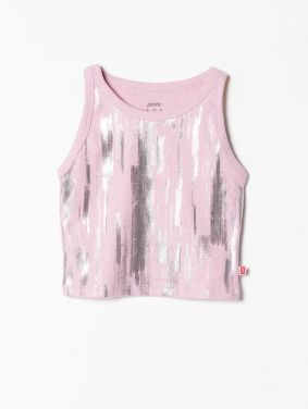 Crop Top Estampado Kids