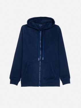 Active Hoodie Unisex Kids Azul Marino
