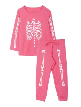 Pijama Estampada Halloween Unisex Kids (2 Piezas)
