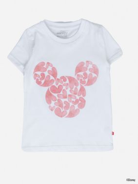 Camiseta Con Estampado Frontal (Disney) Kids