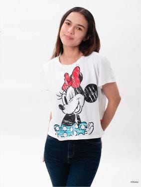 Camiseta Estampada Manga Incluida (Disney)